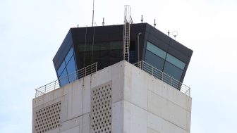 Torre de control del aeropuerto de Fuerteventura